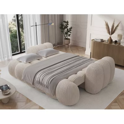 Designer-Wohnzimmersofa ISEN - Hellbeige