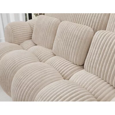 Designer-Wohnzimmersofa ISEN - Hellbeige