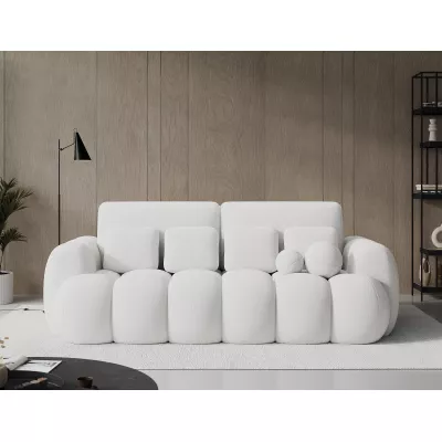 Designer-Wohnzimmersofa ISEN – weiß