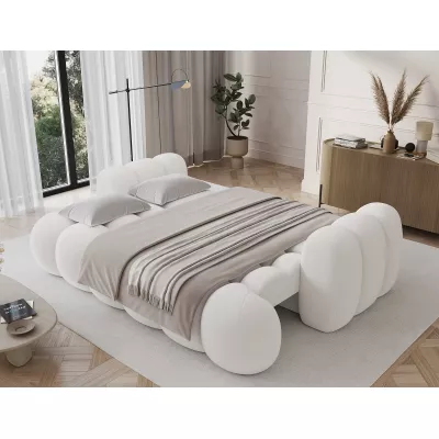 Designer-Wohnzimmersofa ISEN – weiß