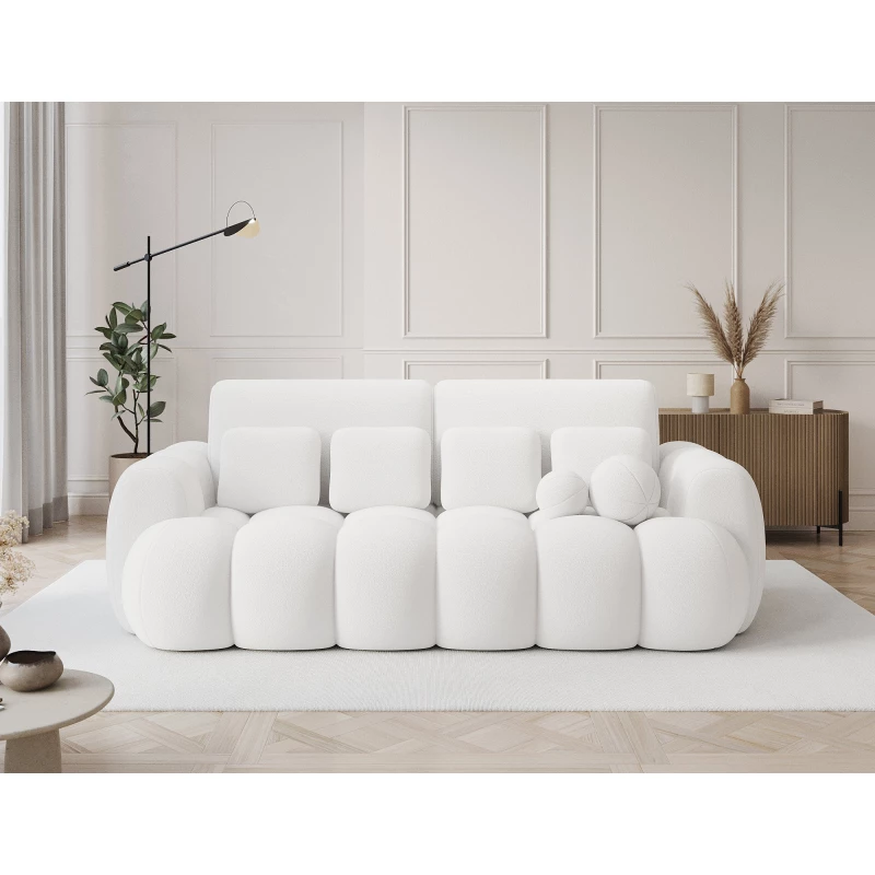 Designer-Wohnzimmersofa ISEN – weiß