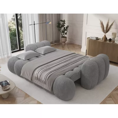 Designer-Wohnzimmersofa ISEN – hellgrau