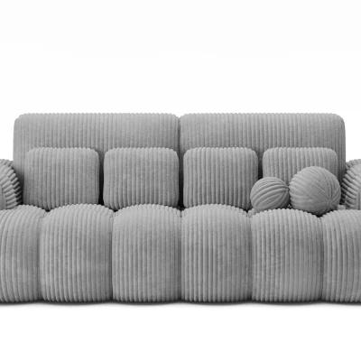 Designer-Wohnzimmersofa ISEN – hellgrau