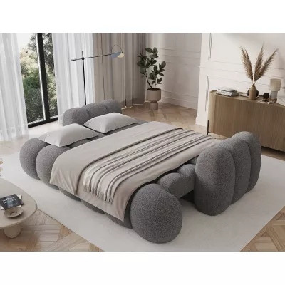 Designer-Wohnzimmersofa ISEN – Dunkelgrau