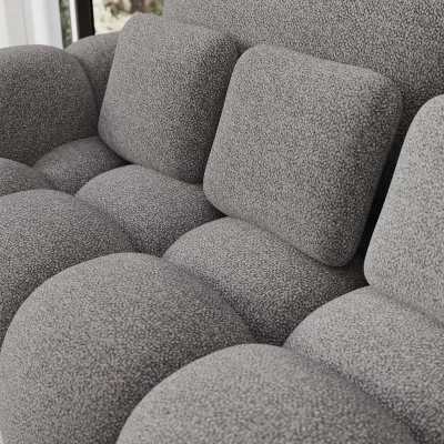 Designer-Wohnzimmersofa ISEN – Dunkelgrau