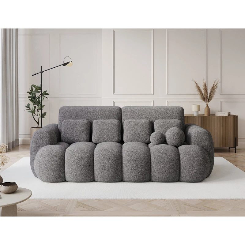 Designer-Wohnzimmersofa ISEN – Dunkelgrau