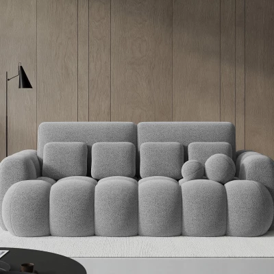 Designer-Wohnzimmersofa ISEN – grau