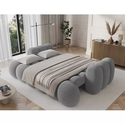Designer-Wohnzimmersofa ISEN – grau