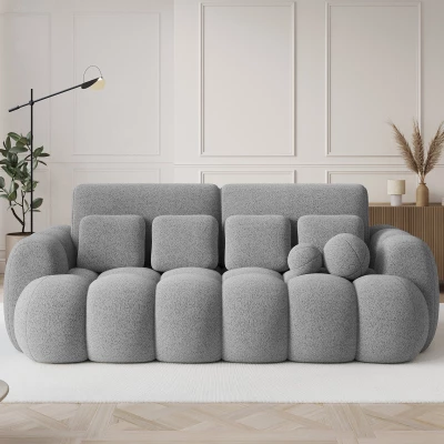 Designer-Wohnzimmersofa ISEN – grau