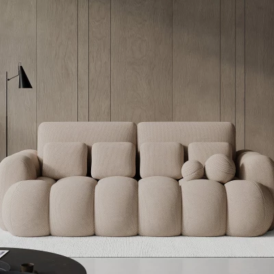 Designer-Wohnzimmersofa ISEN – Elfenbein