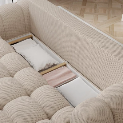 Designer-Wohnzimmersofa ISEN – Elfenbein