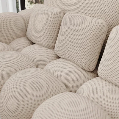 Designer-Wohnzimmersofa ISEN – Elfenbein