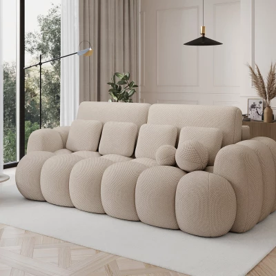 Designer-Wohnzimmersofa ISEN – Elfenbein