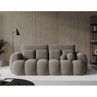Designer-Wohnzimmersofa ISEN – graubraun