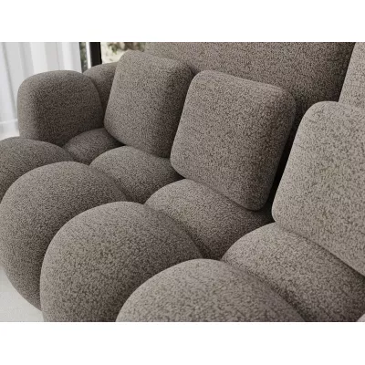 Designer-Wohnzimmersofa ISEN – graubraun
