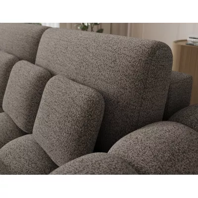 Designer-Wohnzimmersofa ISEN – graubraun