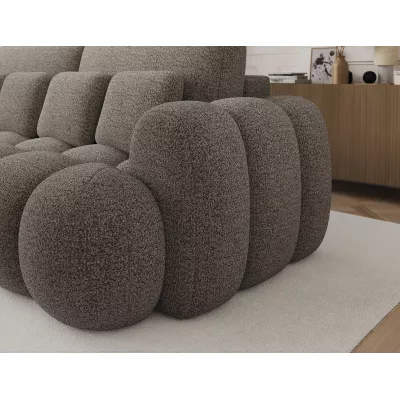 Designer-Wohnzimmersofa ISEN – graubraun