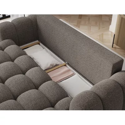 Designer-Wohnzimmersofa ISEN – graubraun