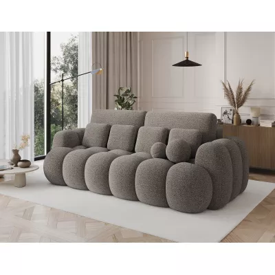 Designer-Wohnzimmersofa ISEN – graubraun