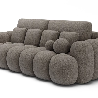 Designer-Wohnzimmersofa ISEN – graubraun