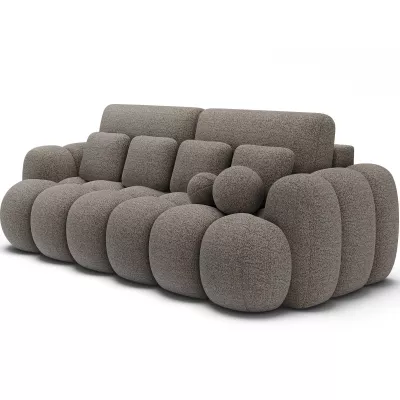 Designer-Wohnzimmersofa ISEN – graubraun