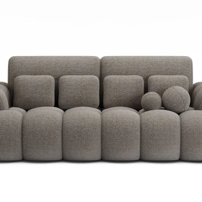 Designer-Wohnzimmersofa ISEN – graubraun