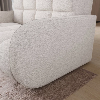 DELPHINE Zweisitzer-Schlafsofa – weiß