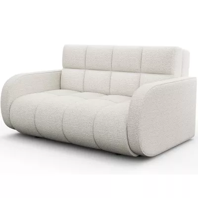 DELPHINE Zweisitzer-Schlafsofa – weiß