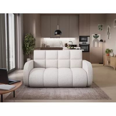 DELPHINE Zweisitzer-Schlafsofa – weiß