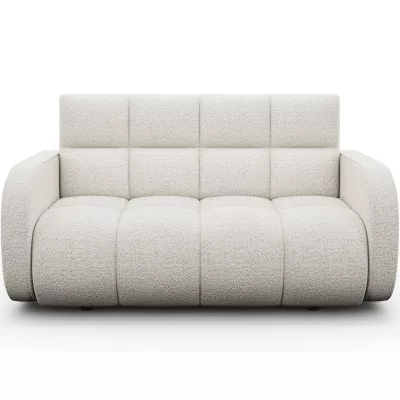 DELPHINE Zweisitzer-Schlafsofa – weiß