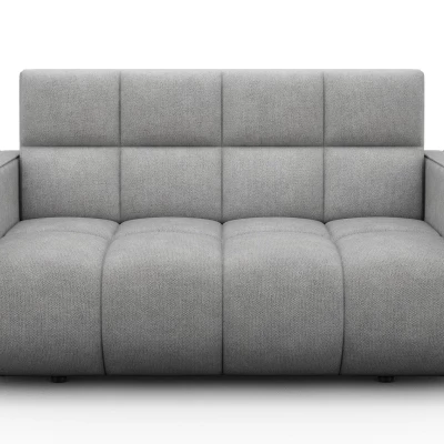 Zweisitzer-Schlafsofa DELPHINE - hellgrau