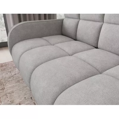 Zweisitzer-Schlafsofa DELPHINE - hellgrau
