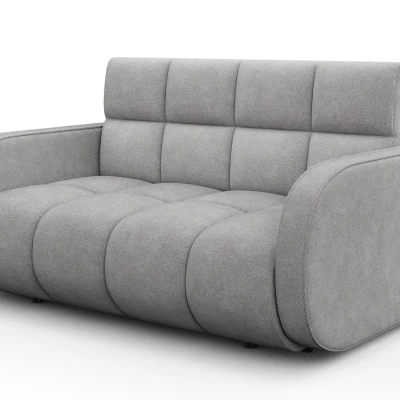 Zweisitzer-Schlafsofa DELPHINE - hellgrau