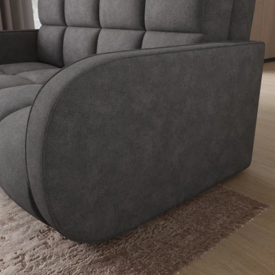 Zweisitzer-Schlafsofa DELPHINE – Dunkelgrau