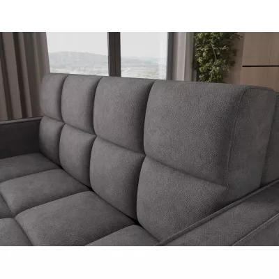 Zweisitzer-Schlafsofa DELPHINE – Dunkelgrau