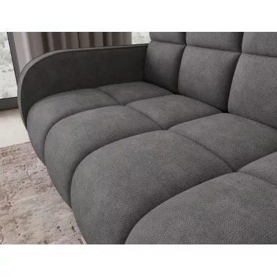 Zweisitzer-Schlafsofa DELPHINE – Dunkelgrau