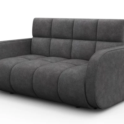 Zweisitzer-Schlafsofa DELPHINE – Dunkelgrau