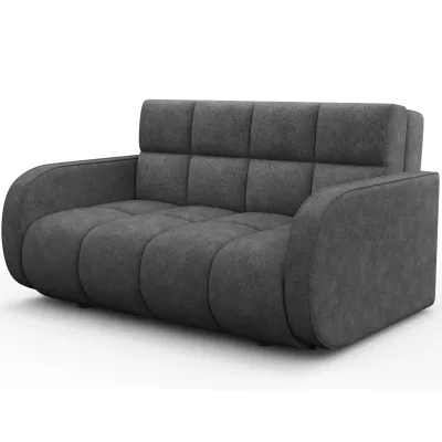 Zweisitzer-Schlafsofa DELPHINE – Dunkelgrau