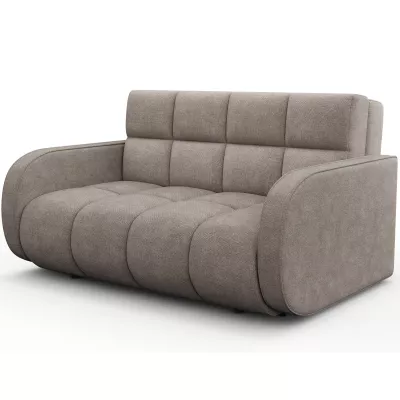 DELPHINE Zweisitzer-Schlafsofa – Dunkelbeige