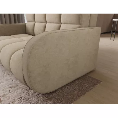 Zweisitzer-Schlafsofa DELPHINE - beige