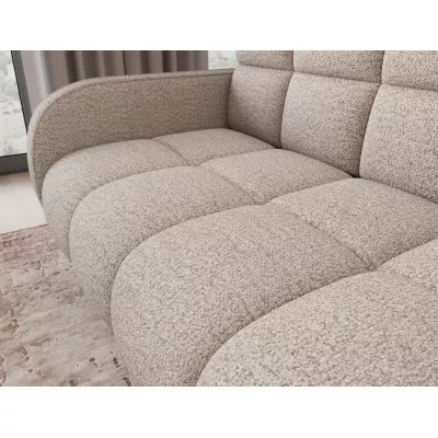 Zweisitzer-Schlafsofa DELPHINE – hellbeige