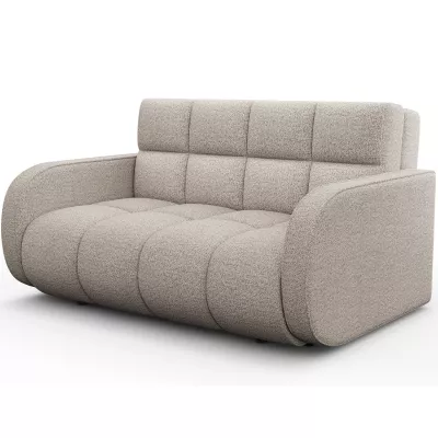 Zweisitzer-Schlafsofa DELPHINE – hellbeige