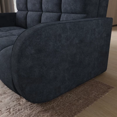 DELPHINE Zweisitzer-Schlafsofa – dunkelblau