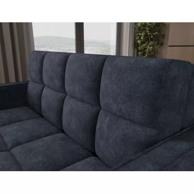 DELPHINE Zweisitzer-Schlafsofa – dunkelblau