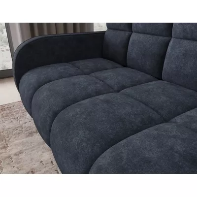 DELPHINE Zweisitzer-Schlafsofa – dunkelblau