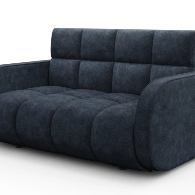 DELPHINE Zweisitzer-Schlafsofa – dunkelblau