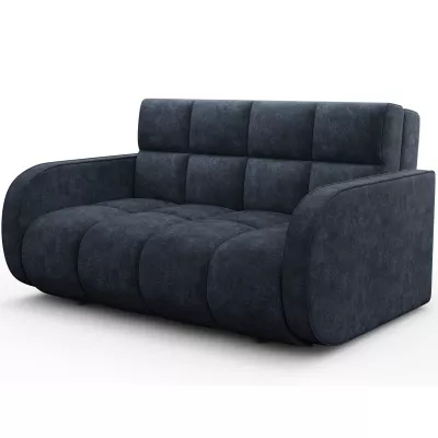 DELPHINE Zweisitzer-Schlafsofa – dunkelblau