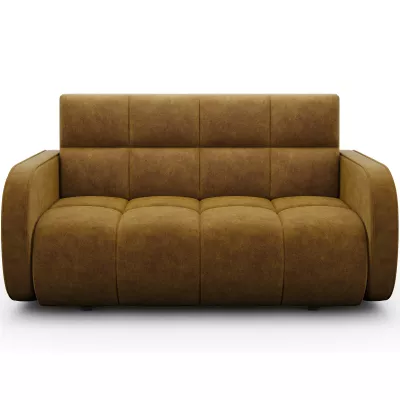 DELPHINE Zweisitzer-Schlafsofa – Senfgelb