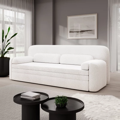 Stilvolles Sofa mit Stauraum ELYSIA - weiß