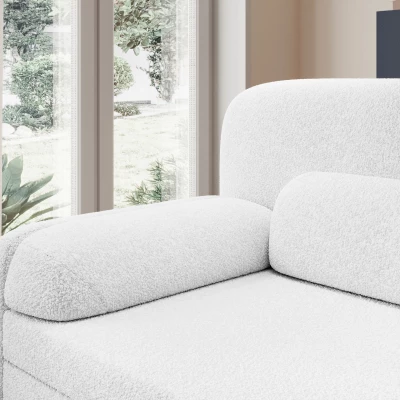 Stilvolles Sofa mit Stauraum ELYSIA - weiß